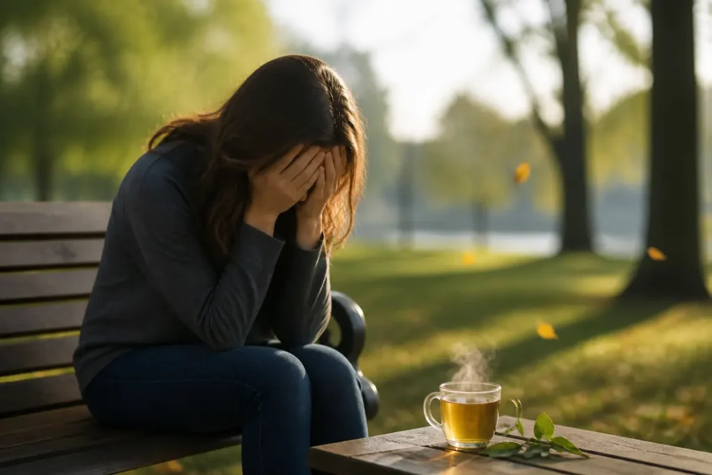 Druk op de borst door stress: oorzaken en oplossingen