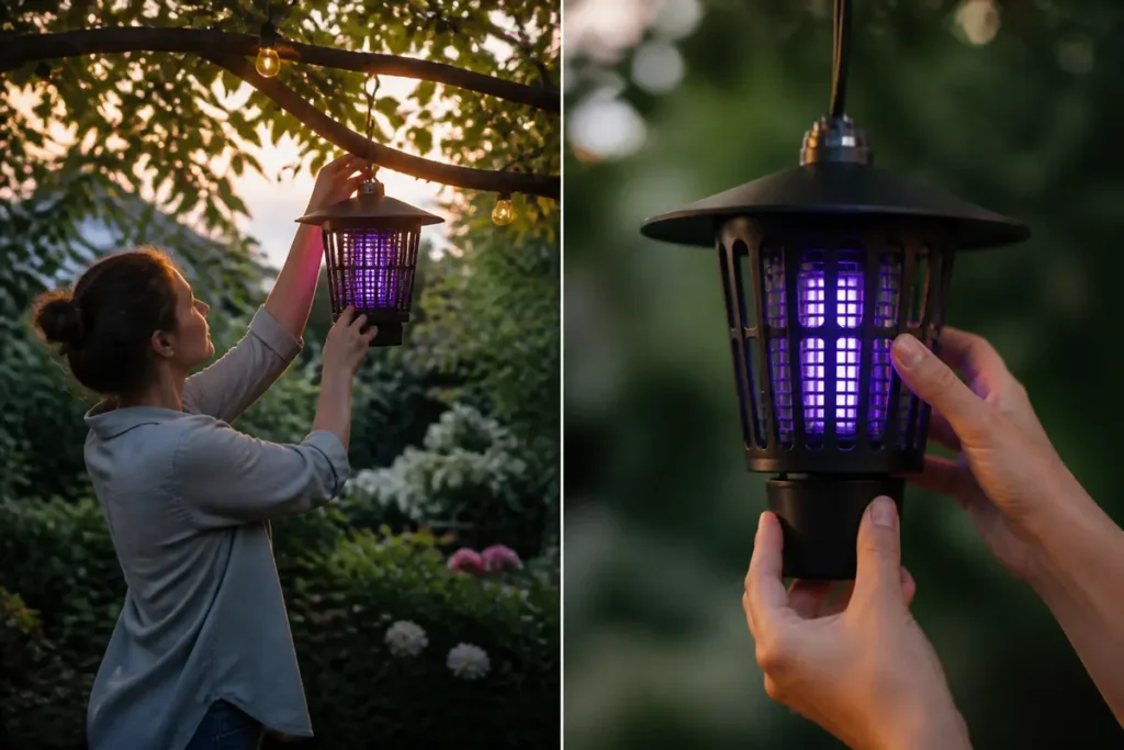 Insectenlamp van Action: werking, beperkingen en gebruik