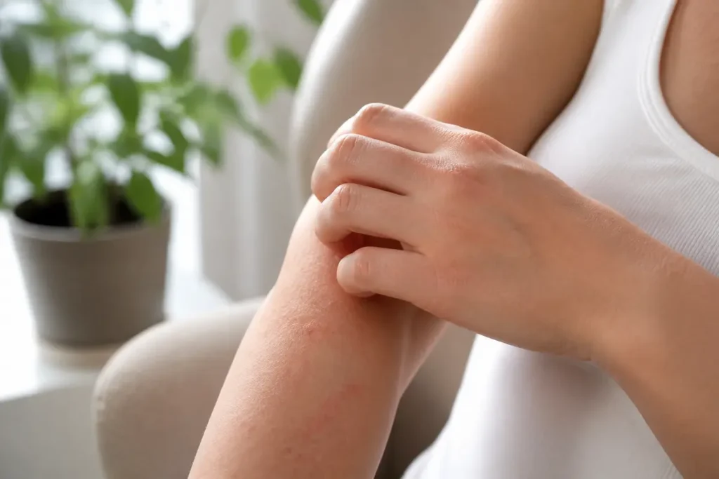 Rode vlekken op huid door stress: Oorzaken en oplossingen